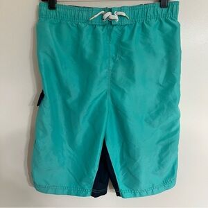 Boys Kanu Surf Swim Trunks Board Shorts Teal White Navy Size XL